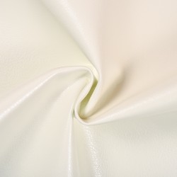 Ткань Дерматин (Кожзам) для мебели, цвет Белый (на отрез)  в Балашихе