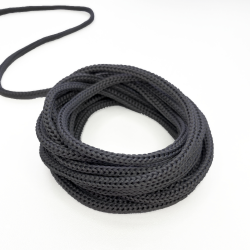 Шнур для одежды d-4.5мм, цвет Серый (на отрез)  в Балашихе