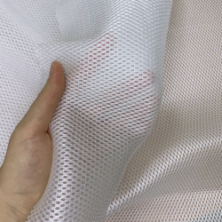 Сетка 3D трехслойная Air mesh 160 гр/м2, цвет Белый (на отрез)  в Балашихе