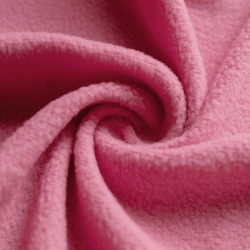 Флис Односторонний 130 гр/м2, цвет Розовый (на отрез)  в Балашихе