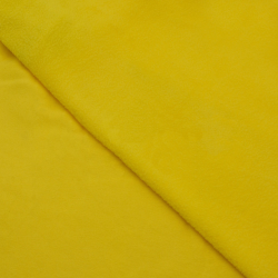 Флис Односторонний 180 гр/м2, Желтый (на отрез)  в Балашихе