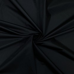 Ткань Дюспо 240Т WR PU Milky, цвет Черный (на отрез)  в Балашихе