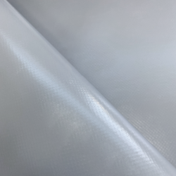Ткань ПВХ 450 гр/м2, Серый (Ширина 160см), на отрез  в Балашихе