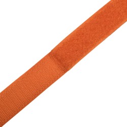 Контактная лента 25мм  Оранжевый (велькро-липучка, на отрез)  в Балашихе