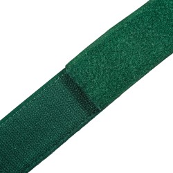 Контактная лента 40мм (38мм)  Зелёный (велькро-липучка, на отрез)  в Балашихе