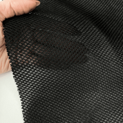 Сетка 3D трехслойная Air mesh 165 гр/м2, цвет Черный   в Балашихе