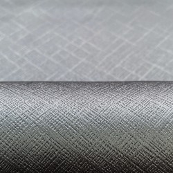 Ткань Блэкаут для штор светозатемняющая 100% &quot;Орнамент Серый&quot; (на отрез)  в Балашихе